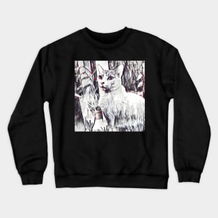 PHOTOGRAPHY CAT ART Crewneck Sweatshirt